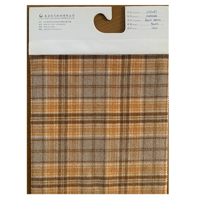 Vêtement en tissu tissé polyester luxueux et mélangé à du tweed