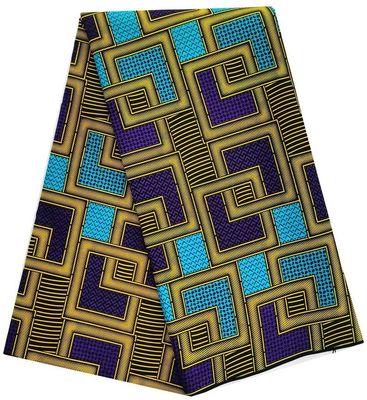 Tissu tissé en cire de coton pour les vêtements africains