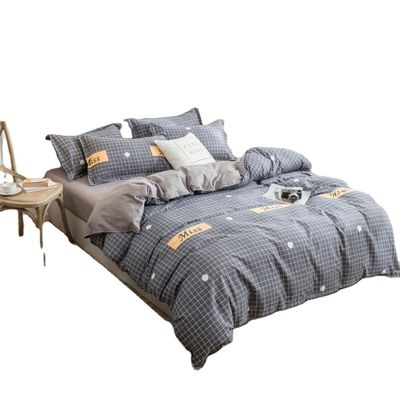 Ensemble de couverture de lit en bambou 100% avec couverture de couette en marbre