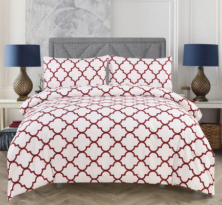 Super doux couvercle de couette en microfibre brossé 4 pièces 1,5-2 kg pour l'anniversaire de mariage