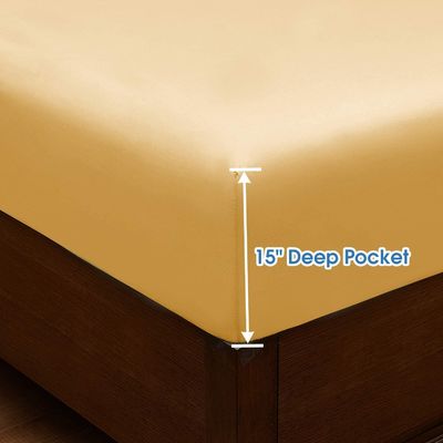 Pas de remplissage de coussins de luxe brodés pour la chambre à coucher extra doux brossé en microfibre