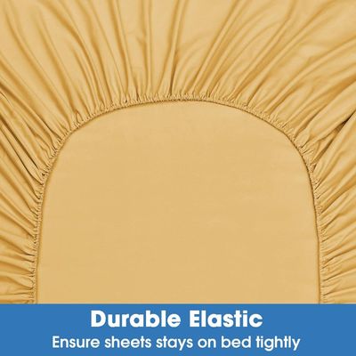 Pas de remplissage de coussins de luxe brodés pour la chambre à coucher extra doux brossé en microfibre