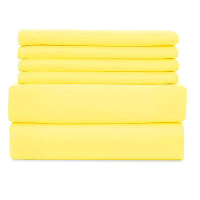 Standard national qualité de la couleur résistance de la série 2200 de bambou brossé feuille de microfibre