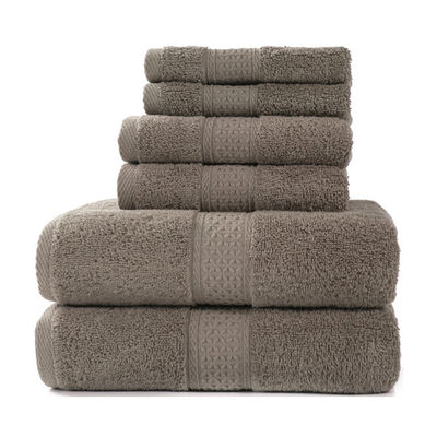 Des serviettes en coton tricotées très absorbantes et douces 3 pièces pour vos besoins de salle de bain