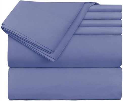 6pcs à la brosse douce 2200 chiffre de fil en feuille de tissu de bambou sans remplissage