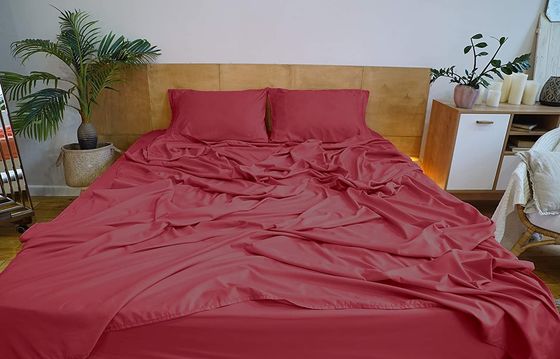 XINPAI Microfibre Trois lignes de broderie Massage drap de lit ensemble pour drap de lit plat