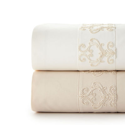 Le drap de lit le moins cher 100% polyester en microfibre dentelle en tissu de mariage de luxe