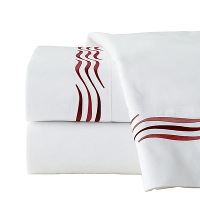 Accueil Ensemble de draps de lit brodés Ensemble de draps de lit dans les normes nationales Grade de résistance de couleur