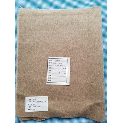 Les fils de laine les plus populaires 10% Alpaca 90% laine 870g/m Tissu de laine directement déformé