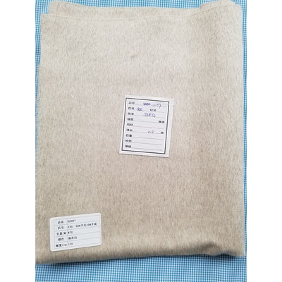 Les fils de laine les plus populaires 10% Alpaca 90% laine 870g/m Tissu de laine directement déformé