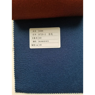 Les fils de laine les plus populaires 10% Alpaca 90% laine 870g/m Tissu de laine directement déformé