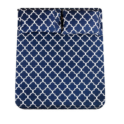 80 gm 100% polyester en microfibre 4PCS Lit d'impression portable sans remplissage