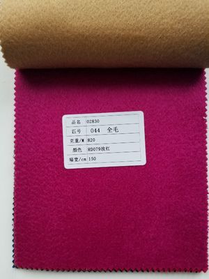 Vêtement chaud et durable à 90% de mélange de laine Tissu pour manteau d'automne-hiver Matériau de poids 870g/m
