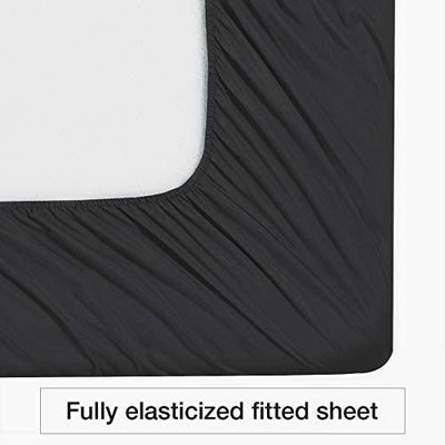 133 * 60 Densité du tissu 3 pièces de feuille d'installation pour 20 pouces de matelas profonds 2 coussins
