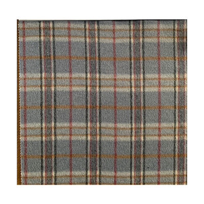 Tissu en laine à carreaux de 870 g, mélange de tissu en laine à carreaux, fil de tartan, tissu de laine teinté pour manteau