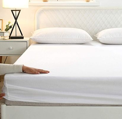 3 pièces de luxe plus doux 1500 fil compte égyptien lit monté pour la literie d'hôpital