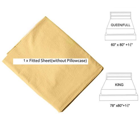 La feuille de tissage la moins chère pour le matelas 8 ou 14 pouces 4 Way Stretch Microfiber 75gm