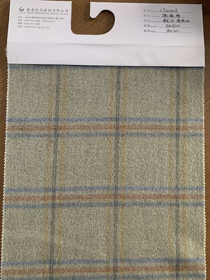 Vêtement en tissu tissé polyester luxueux et mélangé à du tweed