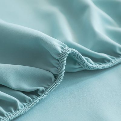 200TC Polyester Lit ensemble 1 drap et 2 coussins pour une bonne nuit de sommeil