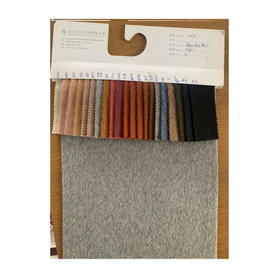 Tissus de laine de poids moyen Polyester Melton Tissus de manteau tissés Tissus pour manteau