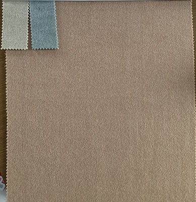 Tissus de laine de poids moyen Polyester Melton Tissus de manteau tissés Tissus pour manteau