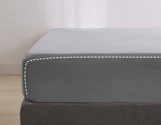 Poche extrêmement profonde 100% polyester en microfibre à motifs solides