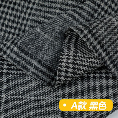 Tissu de laine à motifs italiens pour pantalon d'automne et d'hiver de haute qualité