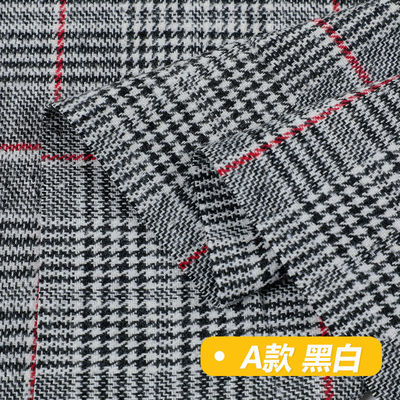 Tissu de laine à motifs italiens pour pantalon d'automne et d'hiver de haute qualité