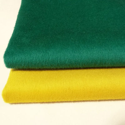 Vêtements d'hiver personnalisés Tissu de laine 90% laine 10% alpaga Super doux un côté brossé