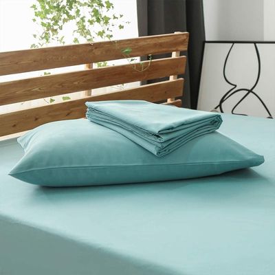 Anti-acariens de la poussière et anti-rides Les draps de lit sans rides sont réglementés par la réglementation de la température 3 PCS 4 PCS