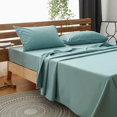 Anti-acariens de la poussière et anti-rides Les draps de lit sans rides sont réglementés par la réglementation de la température 3 PCS 4 PCS