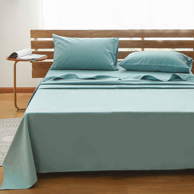 Anti-acariens de la poussière et anti-rides Les draps de lit sans rides sont réglementés par la réglementation de la température 3 PCS 4 PCS