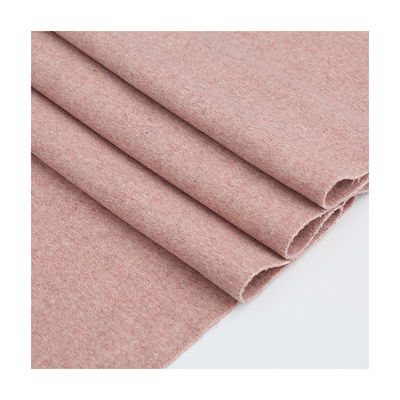 Vêtements en laine super douce Alpaca en tissu de veste à laine teinte