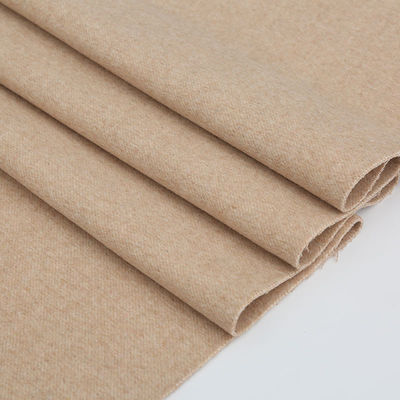 Vêtements en laine super douce Alpaca en tissu de veste à laine teinte