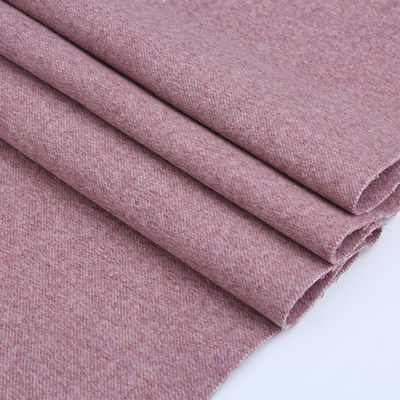 Vêtements en laine super douce Alpaca en tissu de veste à laine teinte