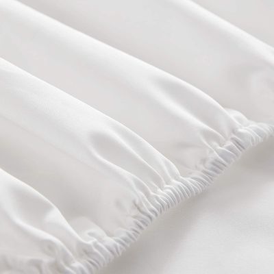 4 pièces de coton 100% de luxe doux respirant profond sac de lit ensemble avec portable