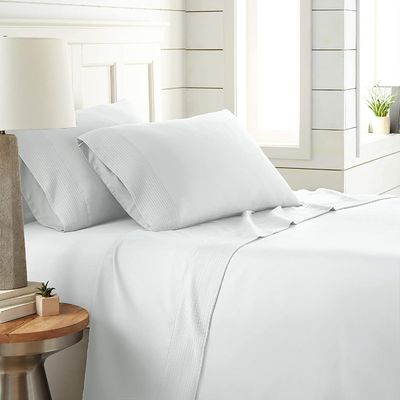 Des draps de 4 pièces en microfibre brossée douce de 1 à 2 kg