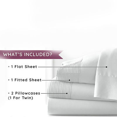 Transformez votre chambre avec des draps en microfibre plissé