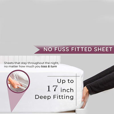 Transformez votre chambre avec des draps en microfibre plissé