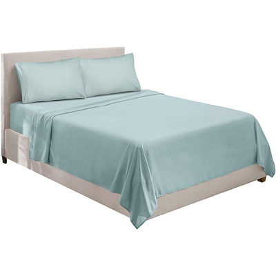 90gm de microfibre sans rides 4pcs ensemble de feuille 100% polyester toute saison est personnalisé Oui