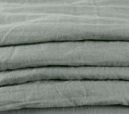 2 à 2,5 kg de couverture de lit en lin français en pierre Oeko Tex Nature