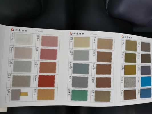 Tissu de vêtements en laine élancée et surdimensionnée avec une touche douce et des motifs personnalisés