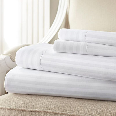 NO Remplissage 80gm 100% polyester en microfibre en relief Lit de lit ensemble de Xinpai 133 * 60 densité de tissu