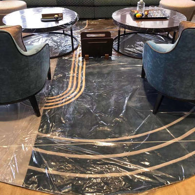 Taille personnalisée 100% technique faite à la main en laine tapis à boutons à la main pour l'hôtel doux et durable