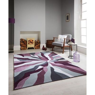 Tapis en laine et en soie de Nouvelle-Zélande à coupe en pile à la main tout-saison tapis fait à la main pour le salon