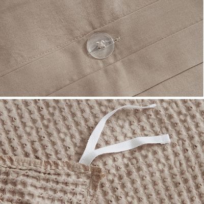 Ajoutez une touche de luxe à votre chambre à coucher avec un ensemble de couverture de couette 100% coton tissé