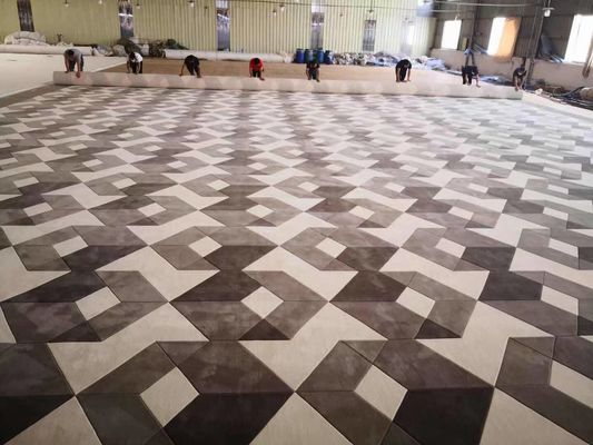 100% tapis de soie et de laine néo-zélandaise pour le salon