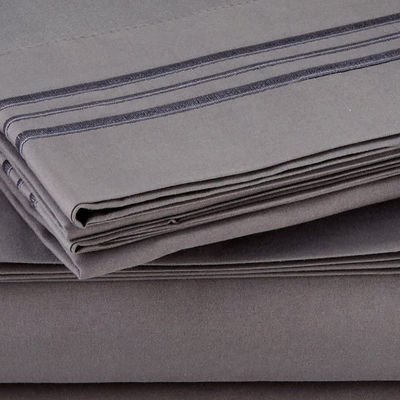 Nombre de fils 1800 pour toute la saison 100% de feuille de microfibre 6 pièces en 40 tissus