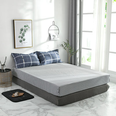 100% fibre de polyester personnalisé 4 pièces 2021 King Size Lit Set coton 300Tc pour chambre à coucher
