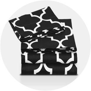 Des draps personnalisés de luxe et de design personnalisé de 4 pièces avec 300 fils